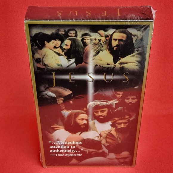 Jesus 1989 VHS Brian Deacon New Sealed - Picture 4 of 7